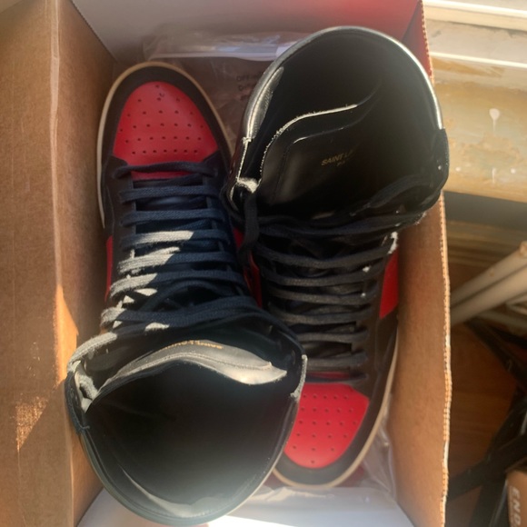 Saint Laurent Men Sneakers Size 11 - Picture 4 of 5